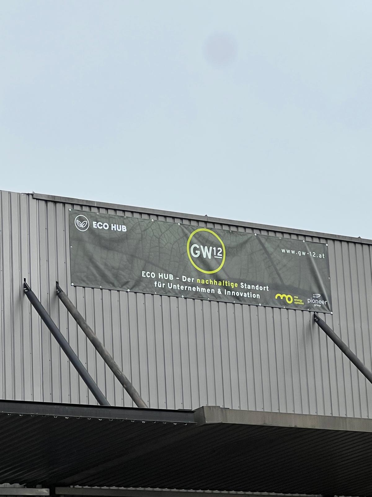 Feigle Textilquartier am Sägekanal in Hard, Vorarlberg — Areal mit industrieller Geschichte