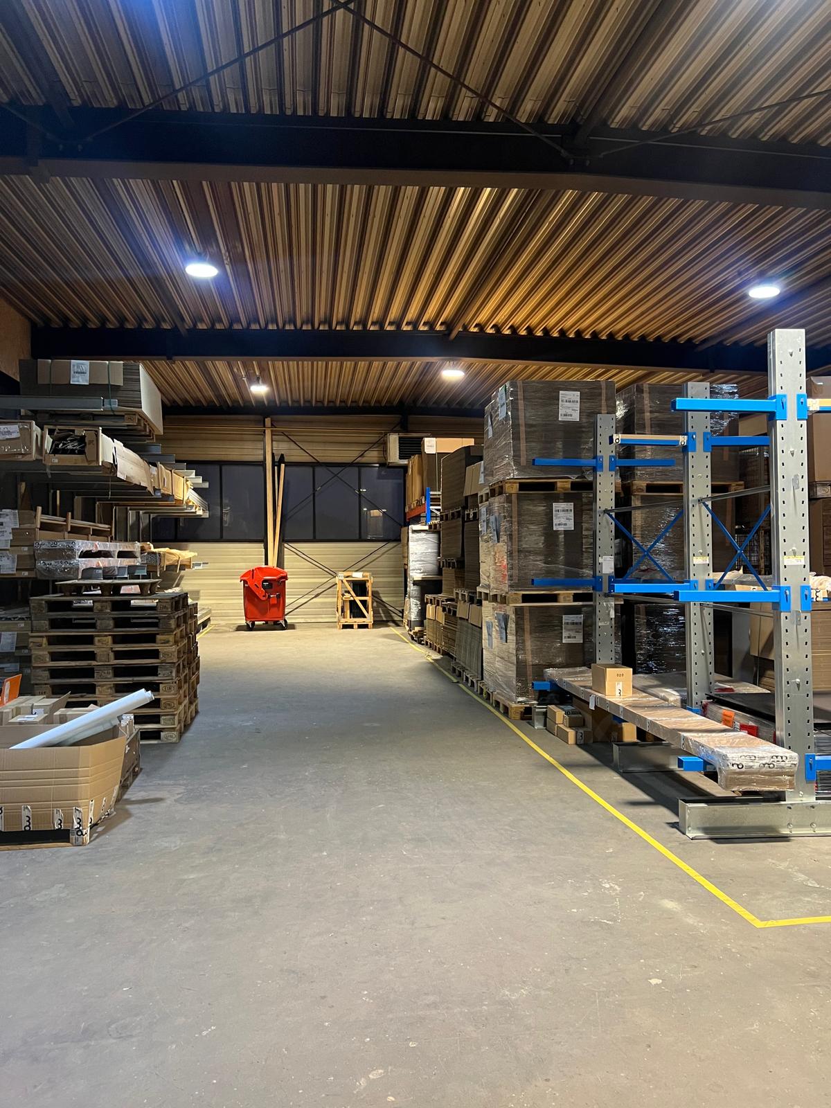 Gewerbeflächen und Hallenbereiche am Feigle Textilquartier